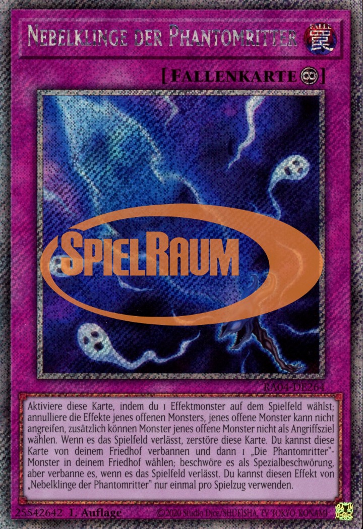 Phantom Knights' Fog Blade (V.1 - Platinum Secret Rare)