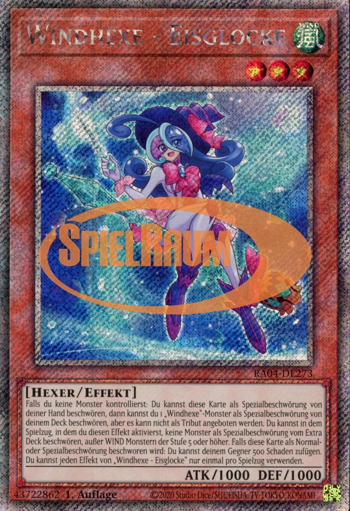 Windwitch - Ice Bell (V.1 - Platinum Secret Rare)