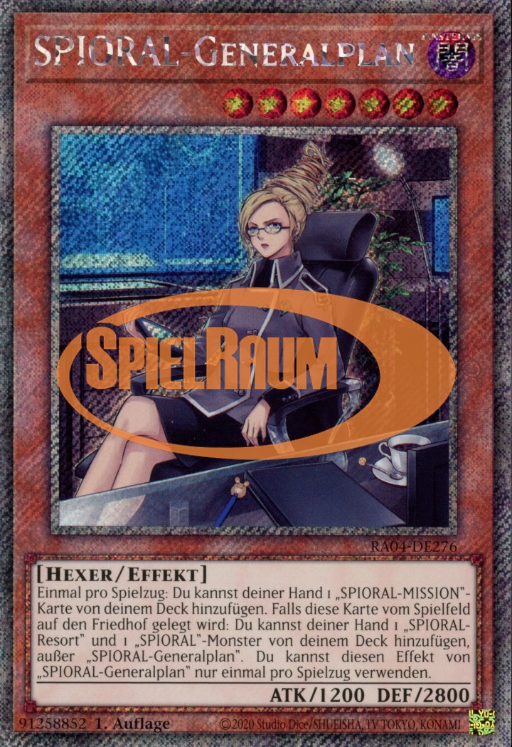 SPYRAL Master Plan (V.1 - Platinum Secret Rare)