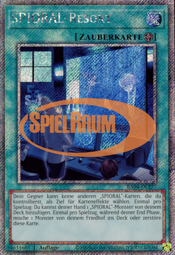 SPYRAL Resort (V.1 - Platinum Secret Rare)