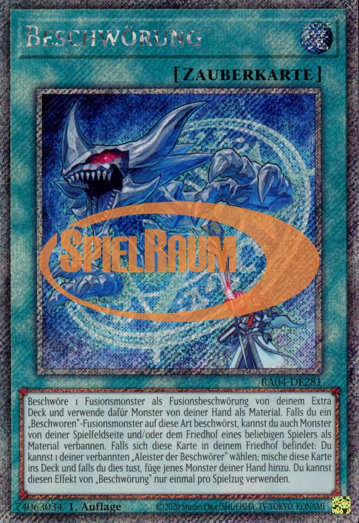Invocation (V.1 - Platinum Secret Rare)