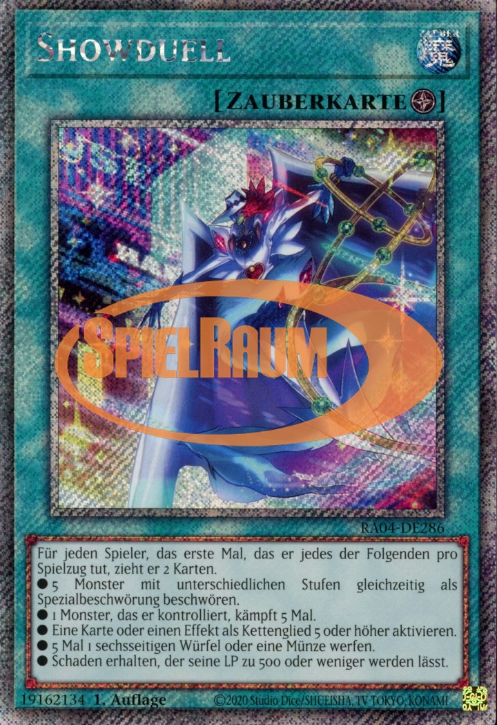 Dueltaining (V.1 - Platinum Secret Rare)