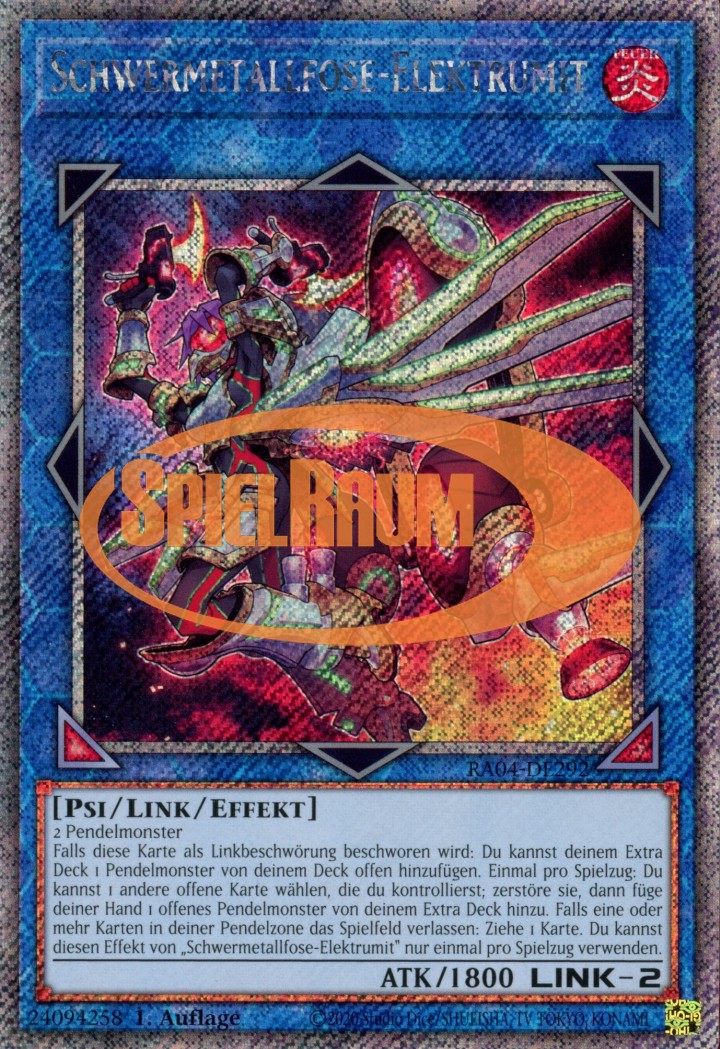 Heavymetalfoes Electrumite (V.1 - Platinum Secret Rare)