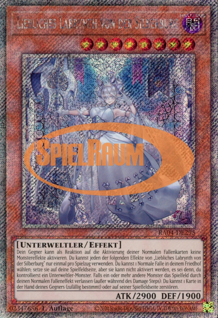 Lovely Labrynth of the Silver Castle (V.1 - Platinum Secret Rare)