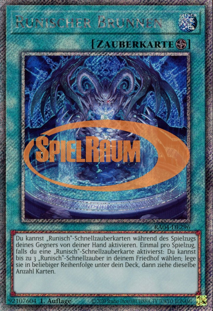 Runick Fountain (V.1 - Platinum Secret Rare)