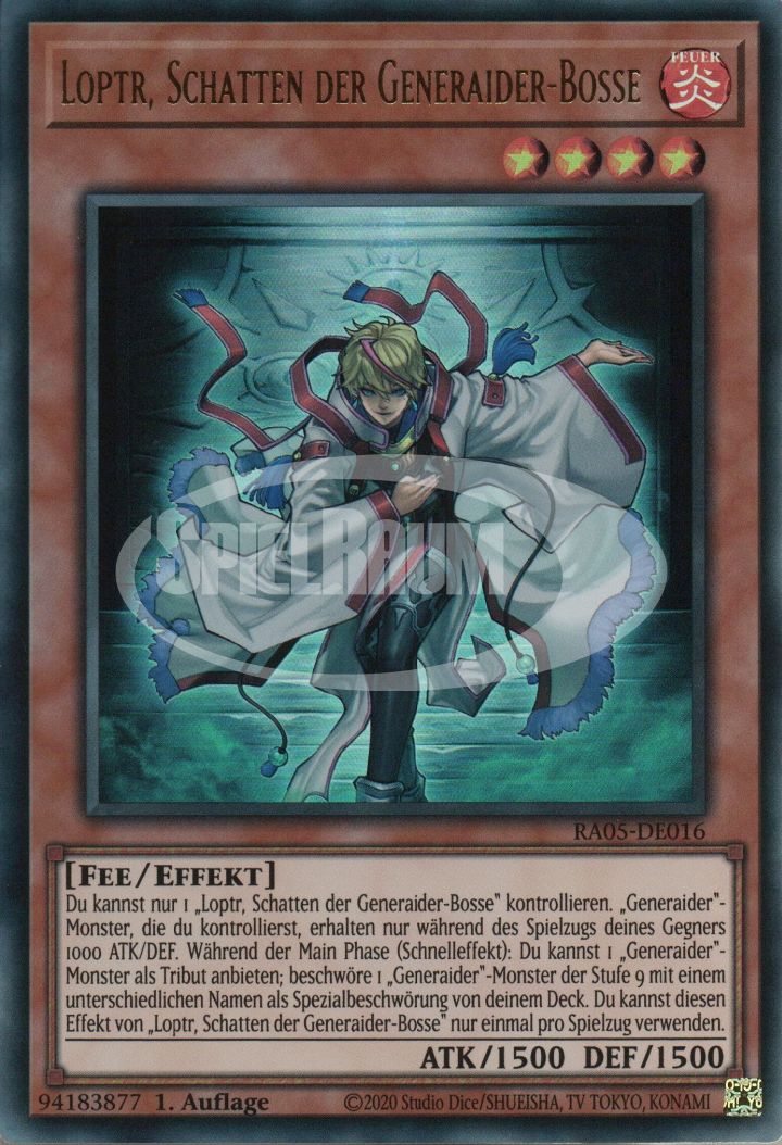 Loptr, Shadow of the Generaider Bosses (V.1 - Super Rare)