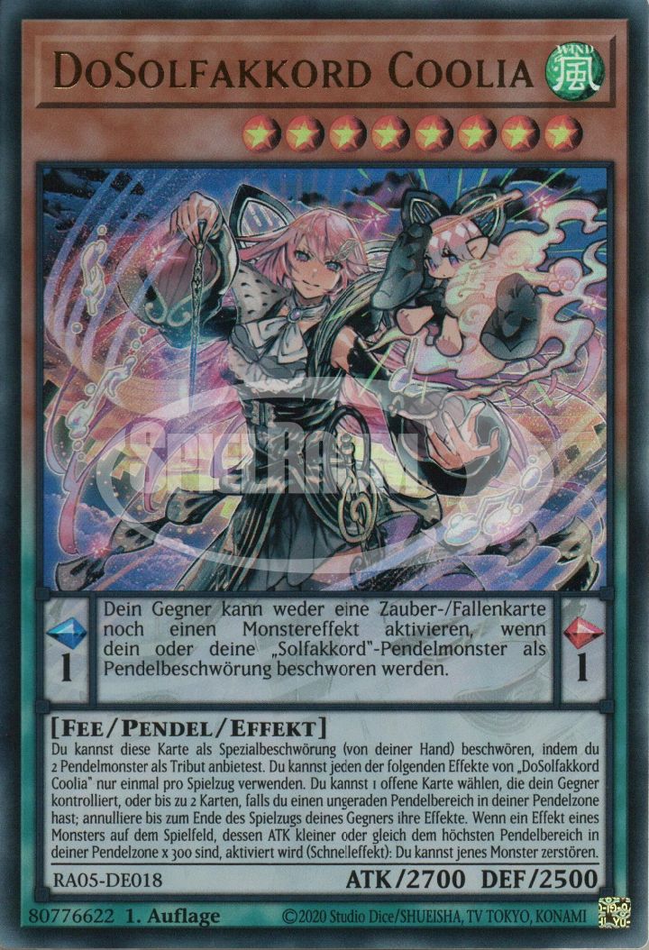 DoSolfachord Coolia (V.1 - Super Rare)
