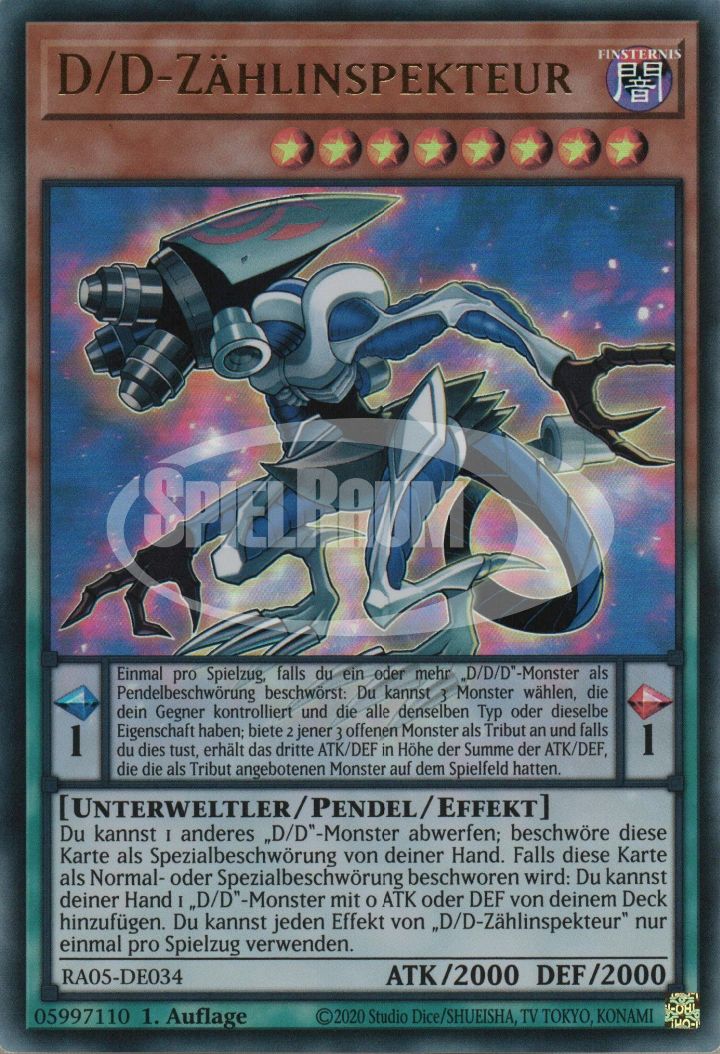 D/D Count Surveyor (V.1 - Super Rare)