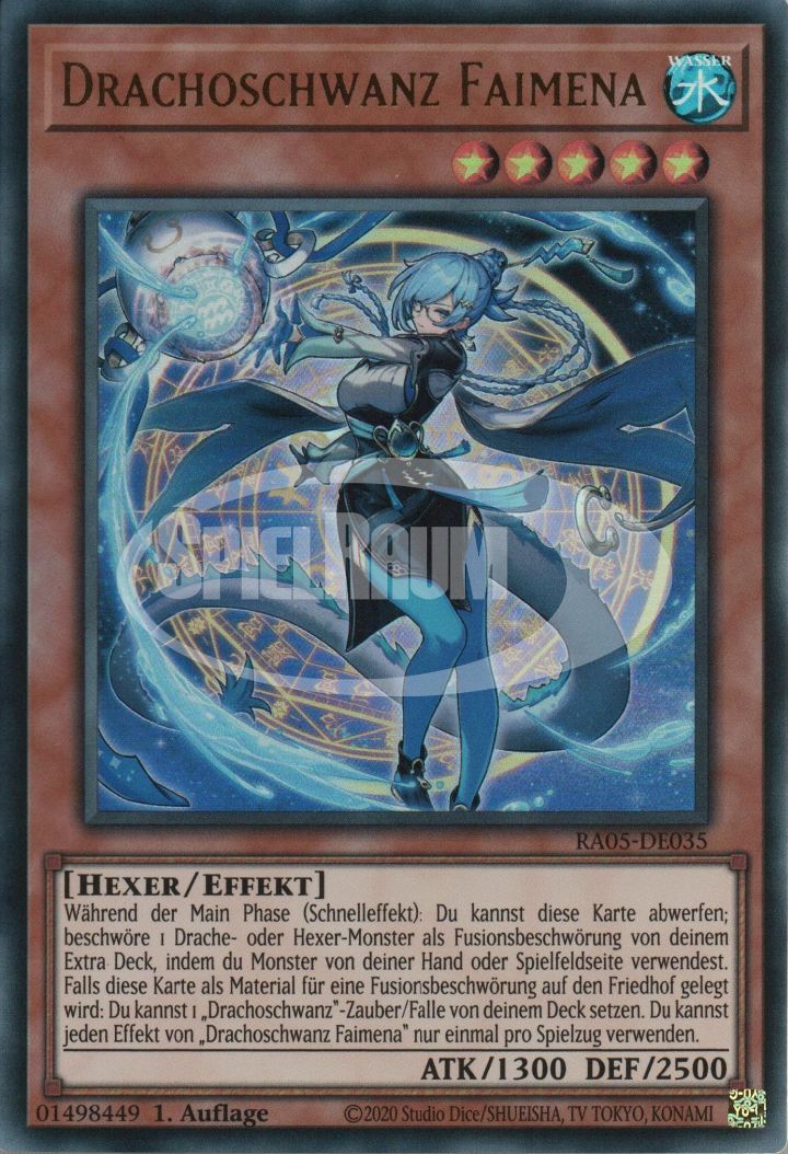 Dracotail Faimena (V.1 - Super Rare)