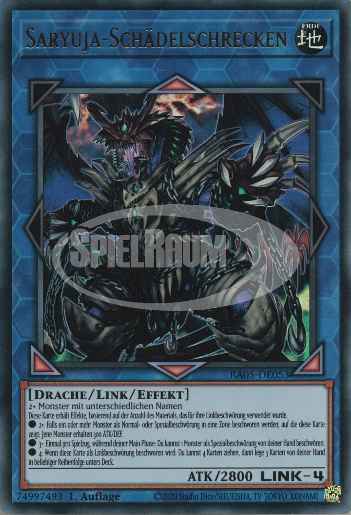 Saryuja Skull Dread (V.1 - Super Rare)