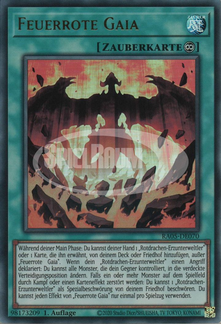 Crimson Gaia (V.1 - Super Rare)