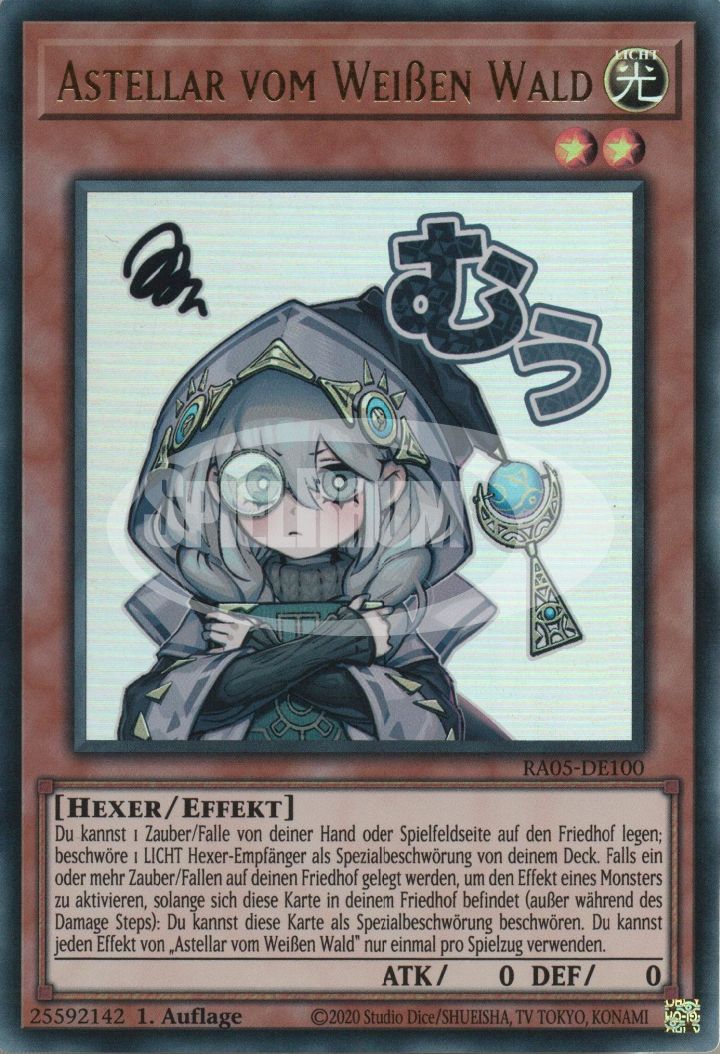 Astellar of the White Forest (V.1 - Ultra Rare)