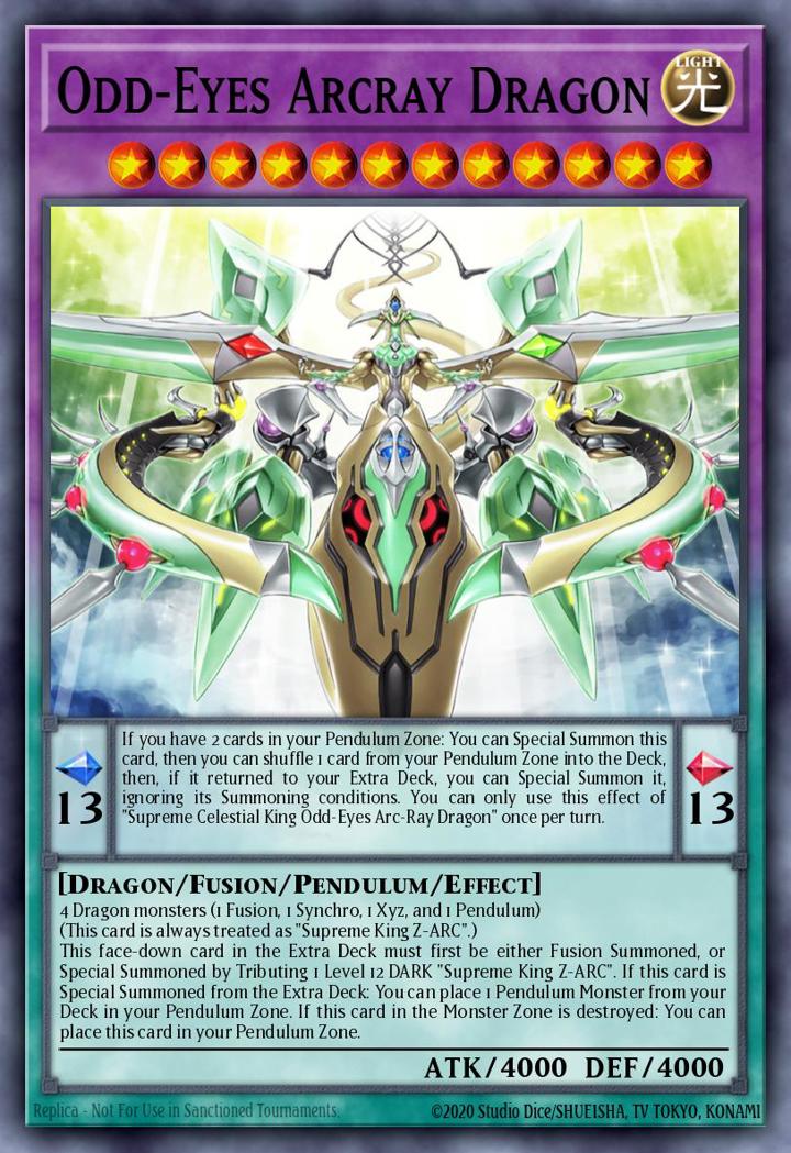 Odd-Eyes Arcray Dragon (V.1 - Ultra Rare)