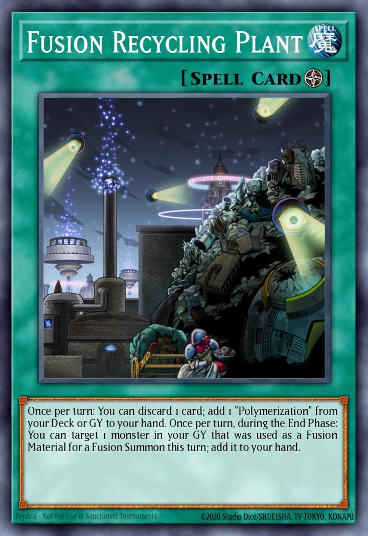 Fusion Recycling Plant (V.2 - Ultra Rare)