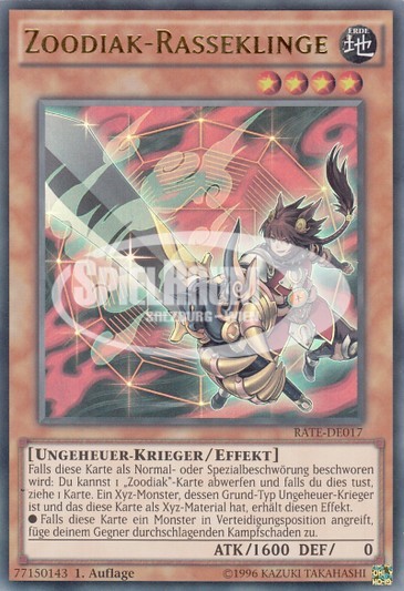 Zoodiac Thoroughblade