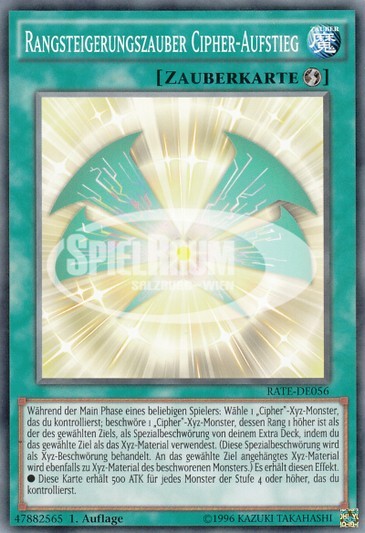 Rank-Up-Magic Cipher Ascension