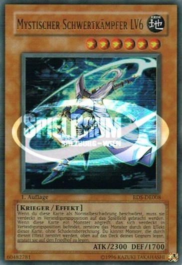 Mystic Swordsman LV6 (V.1 - Ultra Rare)