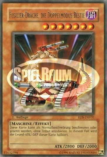 Fusilier Dragon, the Dual-Mode Beast (V.1 - Rare)