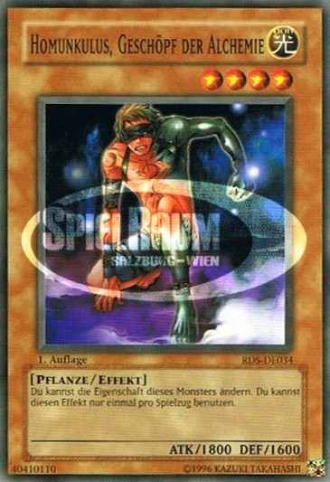 Homunculus the Alchemic Being