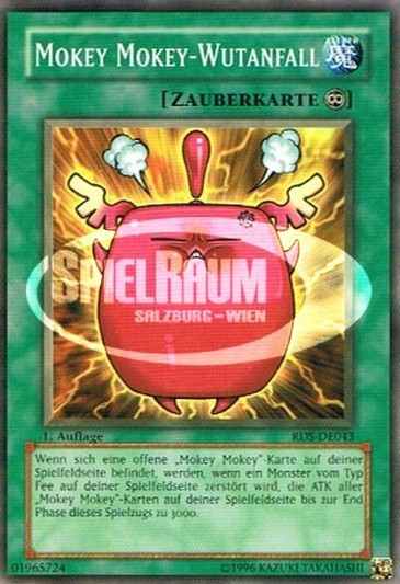 Mokey Mokey Smackdown Single: Yu-Gi-Oh! Rise of Destiny Einzelkarte