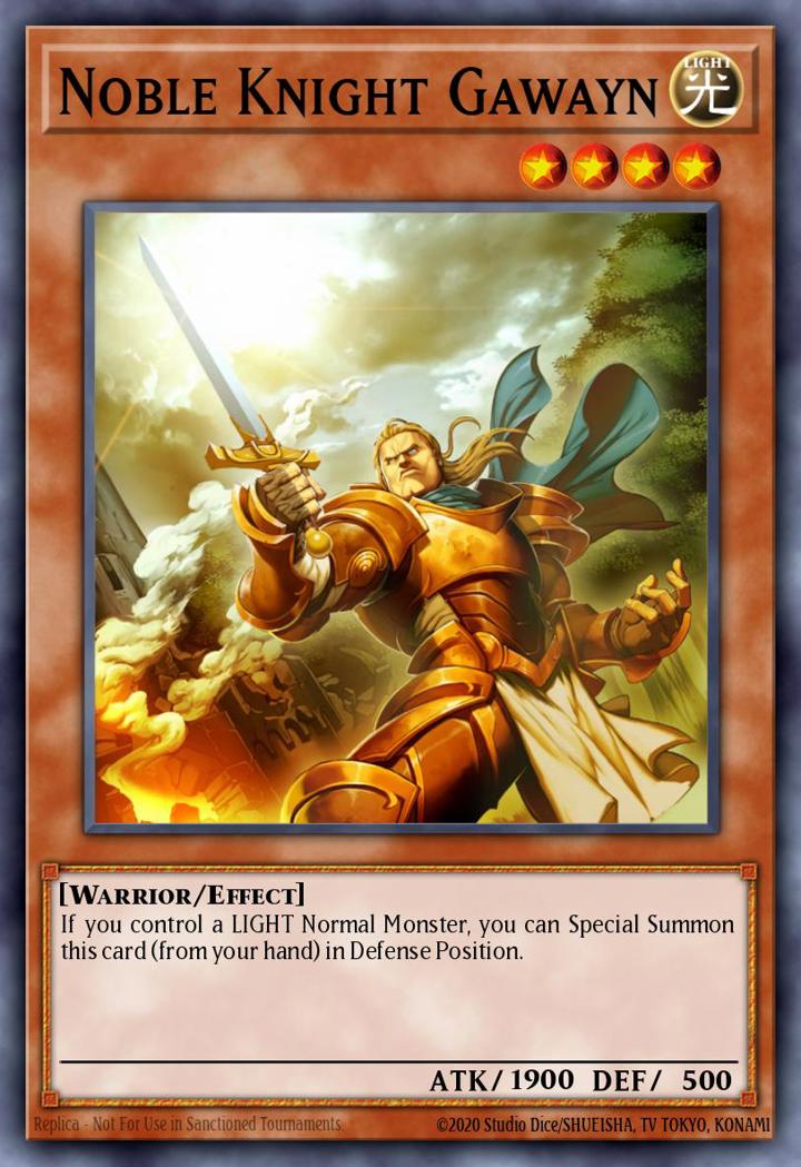 Noble Knight Gawayn (V.1 - Ultra Rare)