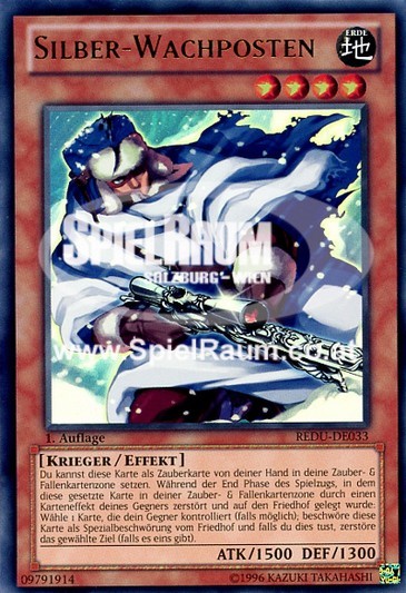Silver Sentinel (V.1 - Ultra Rare) Single: Yu-Gi-Oh! Return of the Duelist Einzelkarte