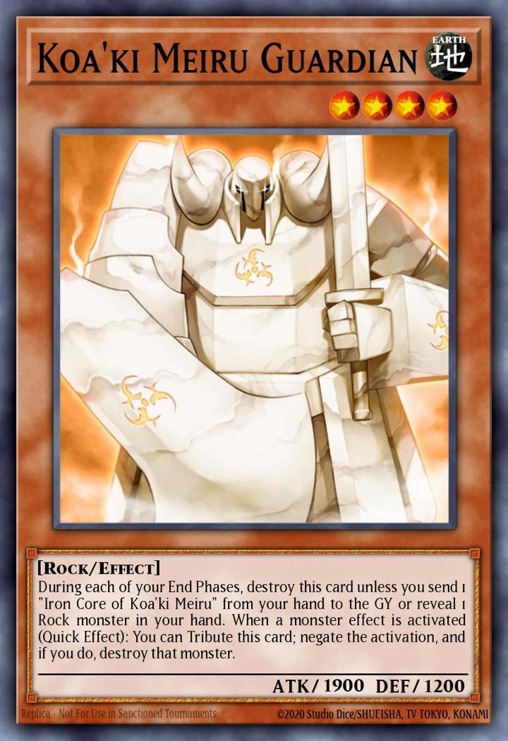 Koa'ki Meiru Guardian (V.2 - Super Rare)