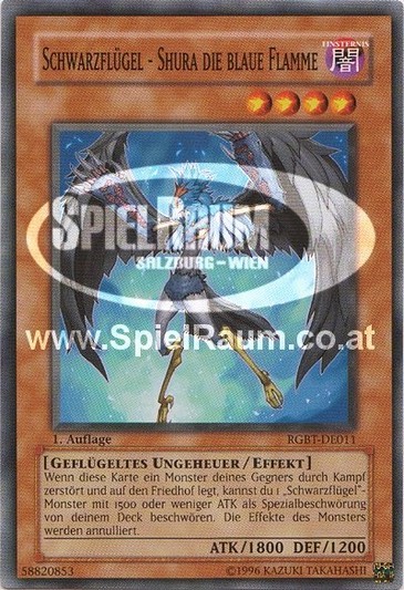 Blackwing - Shura the Blue Flame (V.1 - Common)