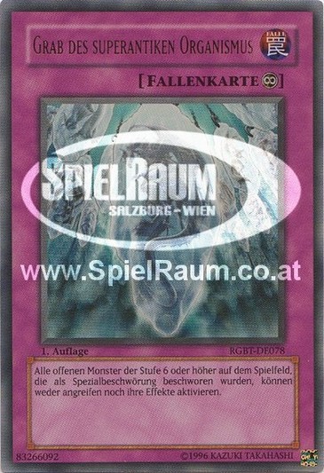 Grave of the Super Ancient Organism (V.1 - Ultra Rare) Single: Yu-Gi-Oh! Raging Battle Einzelkarte