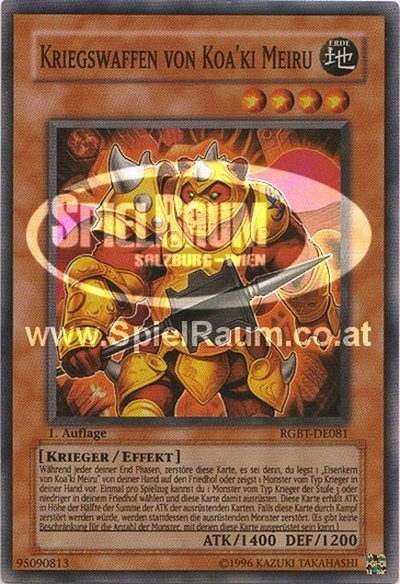 Koa'ki Meiru War Arms