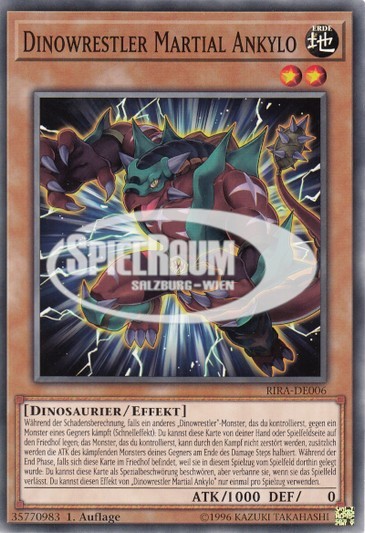 Dinowrestler Martial Ankylo