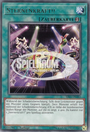 Star Power!! Single: Yu-Gi-Oh! Rising Rampage Einzelkarte