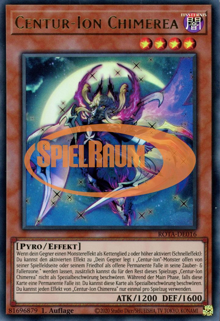 Centur-Ion Chimerea (V.1 - Ultra Rare) Single: Yu-Gi-Oh! Rage of the Abyss Einzelkarte