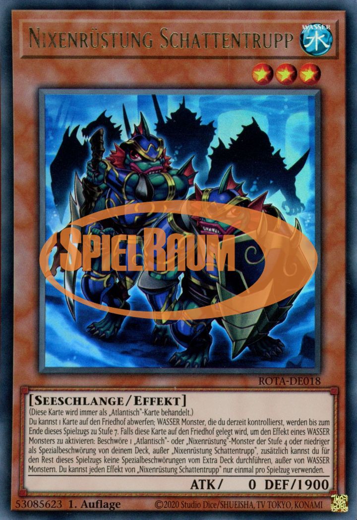 Mermail Shadow Squad (V.1 - Ultra Rare) Single: Yu-Gi-Oh! Rage of the Abyss Einzelkarte