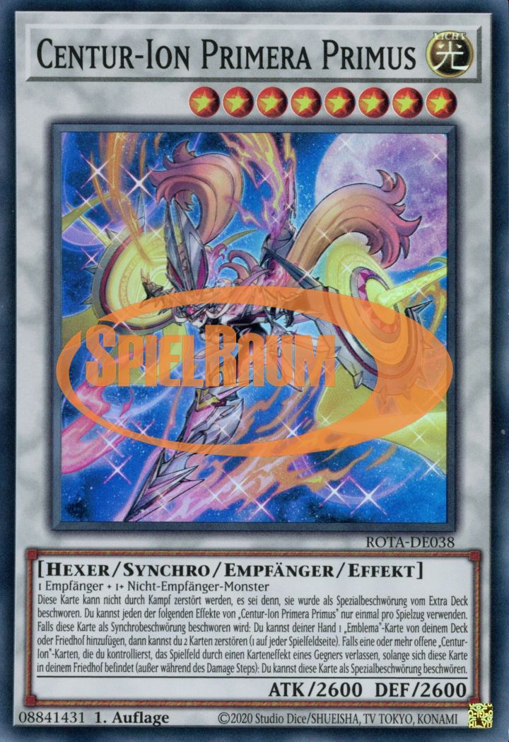 Centur-Ion Primera Primus Single: Yu-Gi-Oh! Rage of the Abyss Einzelkarte