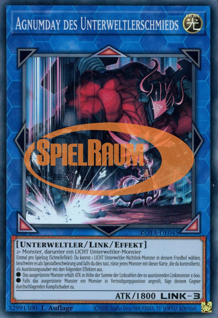 Fiendsmith's Agnumday Single: Yu-Gi-Oh! Rage of the Abyss Einzelkarte