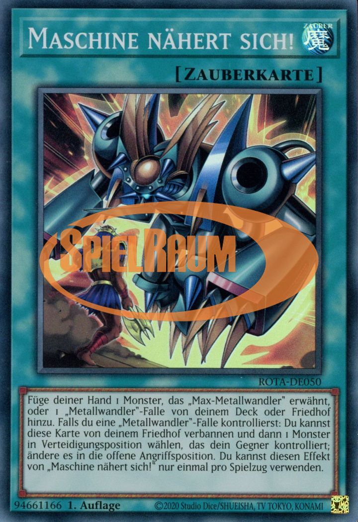 Incoming Machine! Single: Yu-Gi-Oh! Rage of the Abyss Einzelkarte