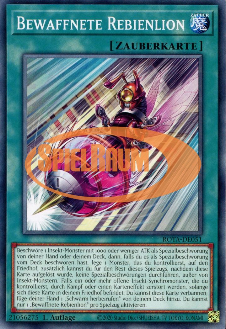 Armed Rebeellion Single: Yu-Gi-Oh! Rage of the Abyss Einzelkarte