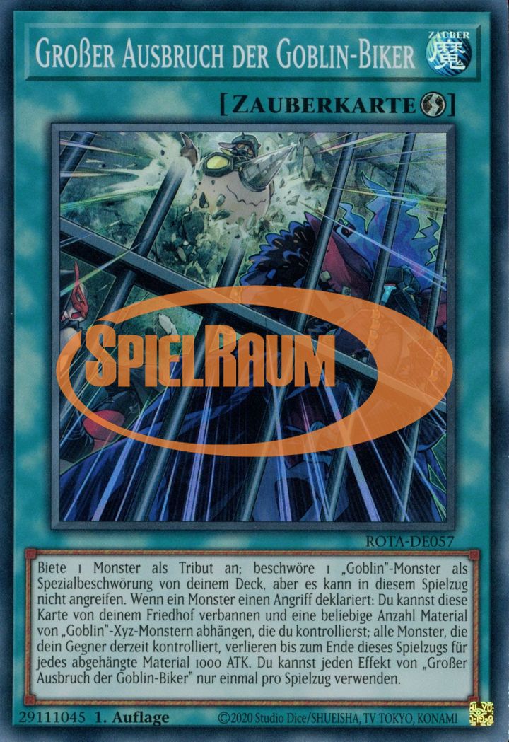 Goblin Biker Grand Breakout Single: Yu-Gi-Oh! Rage of the Abyss Einzelkarte