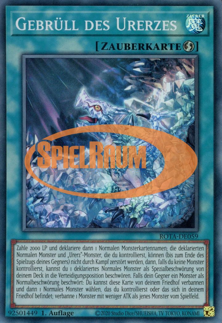 Primite Roar Single: Yu-Gi-Oh! Rage of the Abyss Einzelkarte