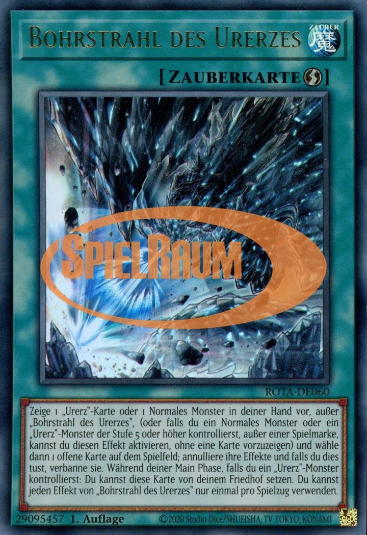 Primite Drillbeam (V.1 - Ultra Rare) Single: Yu-Gi-Oh! Rage of the Abyss Einzelkarte