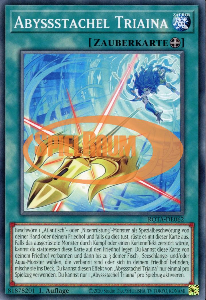 Abyss-sting Triaina Single: Yu-Gi-Oh! Rage of the Abyss Einzelkarte