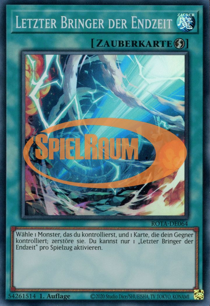 Final Bringer of the End Times Single: Yu-Gi-Oh! Rage of the Abyss Einzelkarte