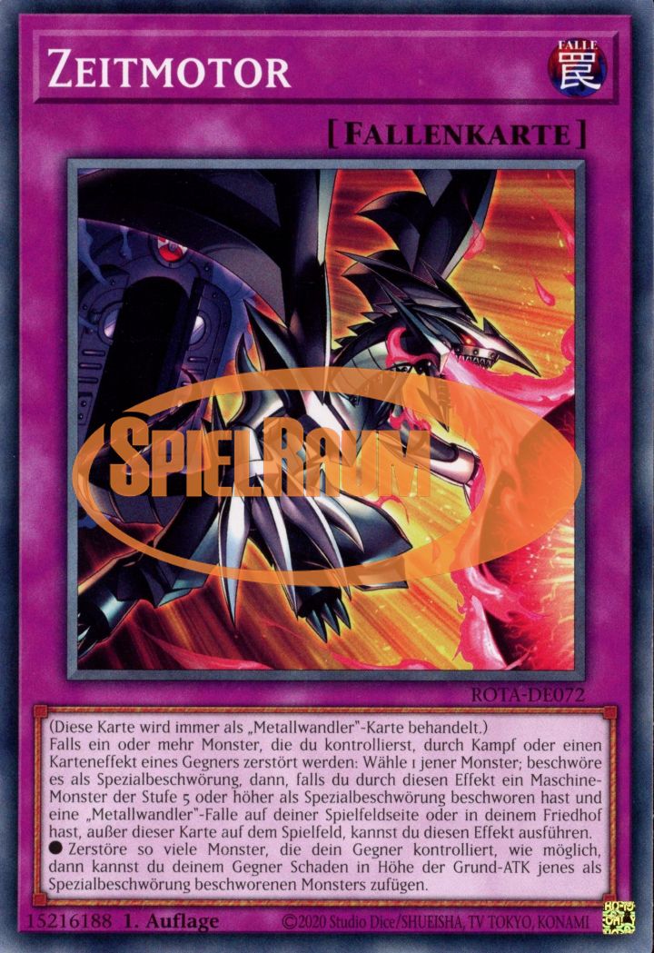 Time Engine Single: Yu-Gi-Oh! Rage of the Abyss Einzelkarte