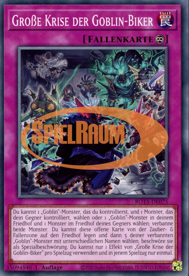 Goblin Biker Grand Crisis Single: Yu-Gi-Oh! Rage of the Abyss Einzelkarte