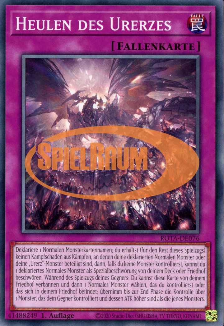 Primite Howl Single: Yu-Gi-Oh! Rage of the Abyss Einzelkarte