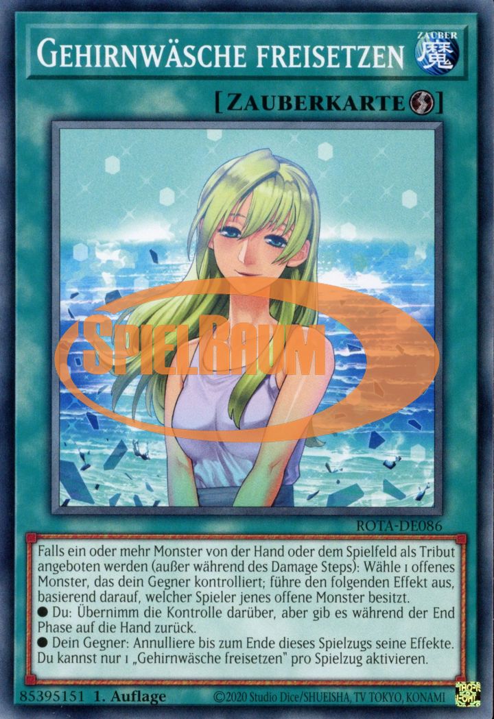 Release Brainwashing Single: Yu-Gi-Oh! Rage of the Abyss Einzelkarte
