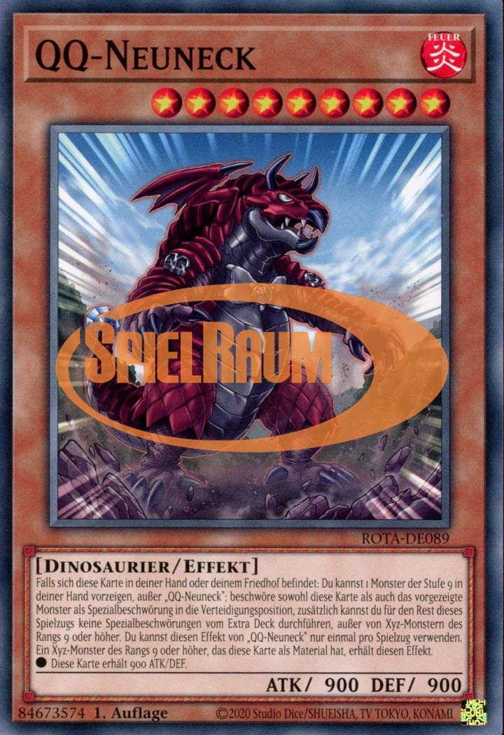 QQ Enneagon Single: Yu-Gi-Oh! Rage of the Abyss Einzelkarte
