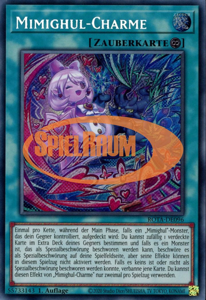 Mimighoul Charm (V.1 - Secret Rare) Single: Yu-Gi-Oh! Rage of the Abyss Einzelkarte