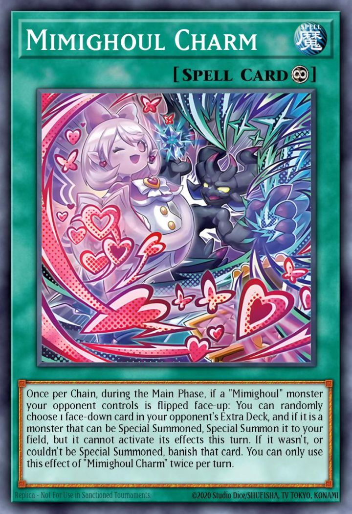 Mimighoul Charm (V.2 - Ultra Rare) Single: Yu-Gi-Oh! Rage of the Abyss Einzelkarte